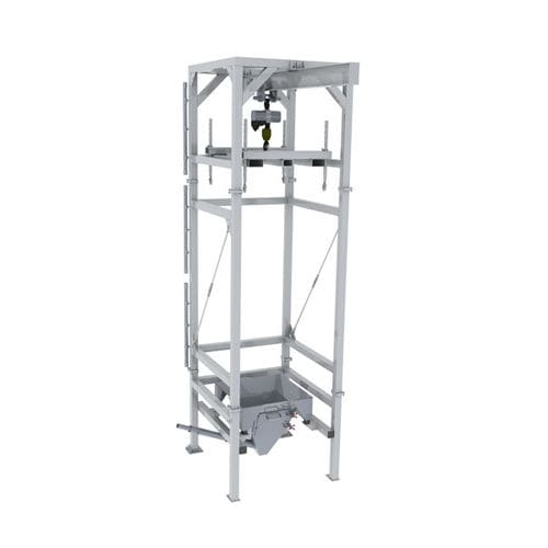 Station de vidange big-bag de granulés - KREYENBORG GmbH & Co. KG - de poudre