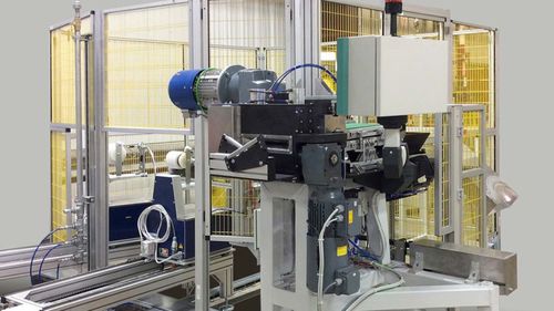 Ligne de découpe à lame rotative - CCM - S.I.M.A. s.r.l. - pour matières plastiques / pour emballage / automatique