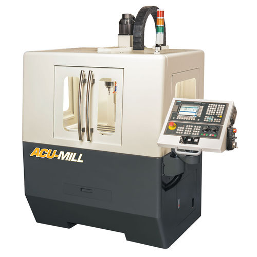 Fraiseuse CNC à 3 axes - Acu-Mill AM1	 - Kent Industrial - verticale / compacte / haute rigidité