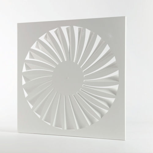 Diffuseur d'air carré - DGF series - TECNICA - de plafond / encastrable / fixe