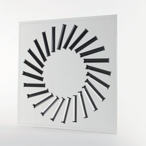 Diffuseur d'air carré - DAM61 series - TECNICA - encastrable / à induction