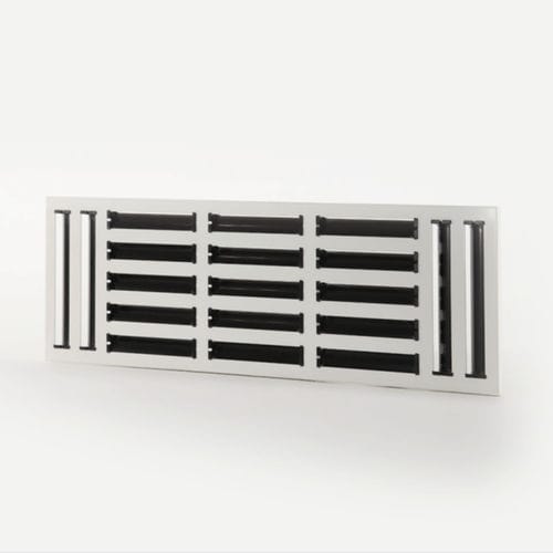 Diffuseur d'air à section rectangulaire - DAM21R series - TECNICA - encastrable / à induction / en plastique