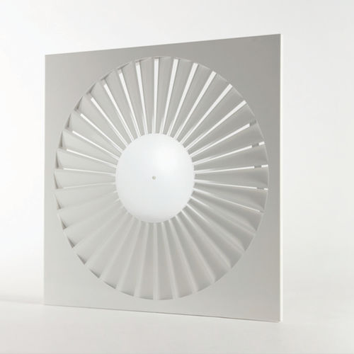 Diffuseur d'air carré - DWS - TECNICA - de plafond / fixe / encastrable