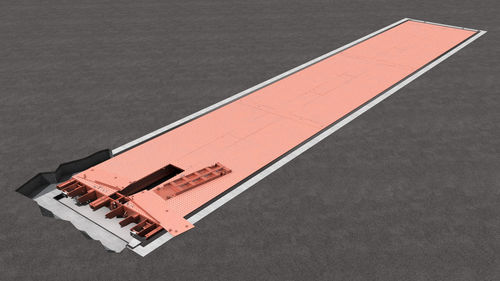 Pont-bascule en acier - SBP/M-SB - Fratelli Mongelli - modulaire / numérique