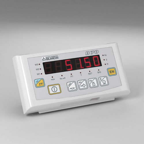 Terminal de pesage numérique - D70E - Fratelli Mongelli - benchtop / Ethernet