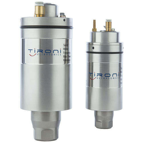 Transducteur à ultrasons piézoélectrique - E Series - Tironi Ultrasonics - pour le soudage de plastiques