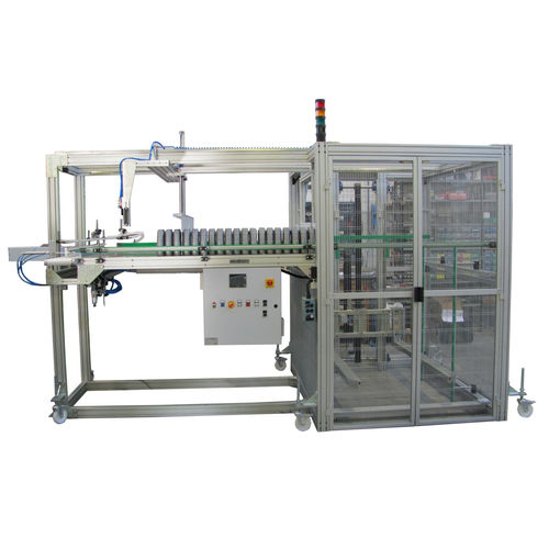 Palettiseur par le haut - Villani Giovanni srl - pour bouteilles / automatique
