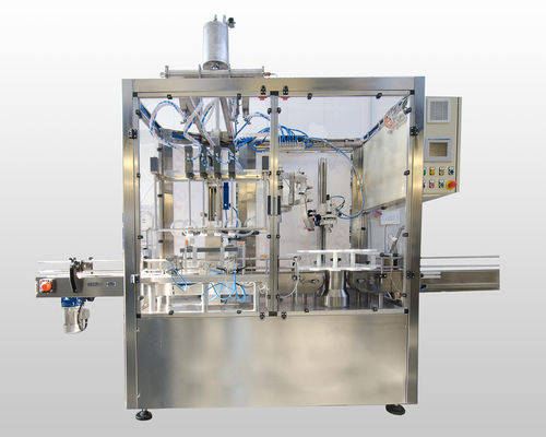 Remplisseuse / boucheuse linéaire - Villani Giovanni srl - pour liquides / automatique