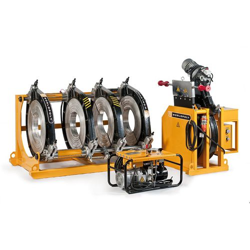 Machine de soudage bout à bout - WORLDPOLY500 LF - Worldpoly Pty Ltd - contrôlée par PLC / intégrée / ISO