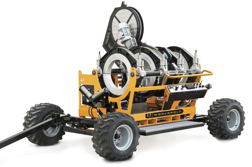Machine de soudage bout à bout - POLYROVER630 ALLTERRAIN - Worldpoly Pty Ltd - contrôlée par PLC / hydraulique