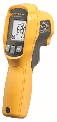Capteur de température à infrarouge - Fluke 62 MAX - Worldpoly Pty Ltd - à bride / pour process / robuste