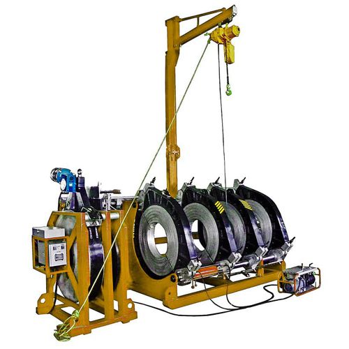 Machine de soudage bout à bout - WORLDPOLY36 - Worldpoly Pty Ltd - contrôlée par PLC / hydraulique / intégrée