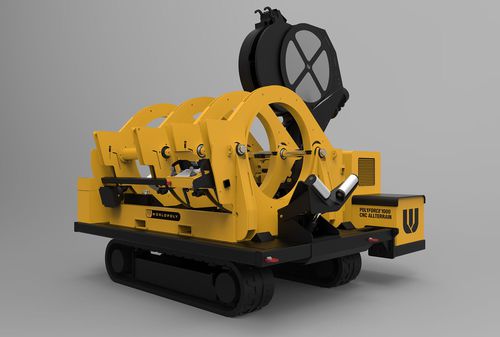 Machine de soudage bout à bout - POLYFORCE40 TRACK - Worldpoly Pty Ltd - manuelle / CNC / hydraulique