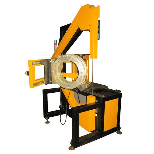 Machine de découpe par guillotine - POLYSADDLESAW500 - Worldpoly Pty Ltd - pour métal / de tôle / CNC