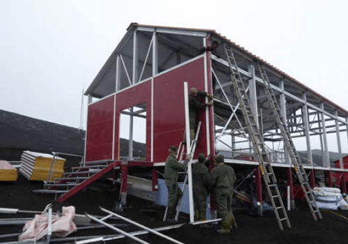 Entrepôt modulaire - Gaptek - ISO 14001 / en aluminium