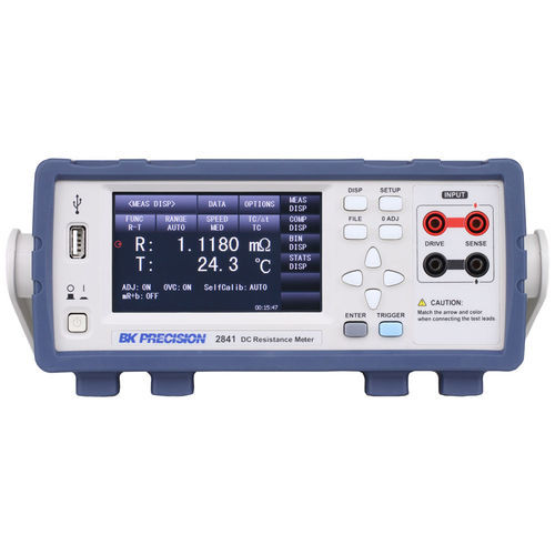 Ohmmètre numérique - 2841 - B&K Precision - sur table / 4 fils / avec correction automatique de température