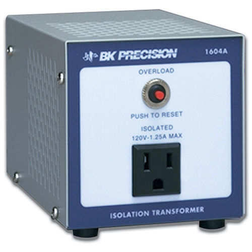 Transformateur d'isolement - 1604A - B&K Precision - sec / de paillasse / à fuite magnétique