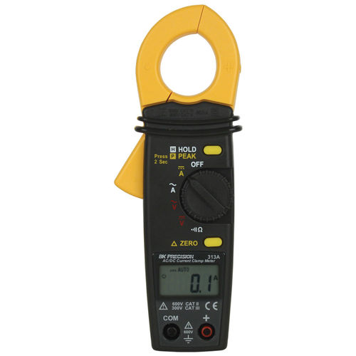 Pince multimètre numérique - 313A - B&K Precision - portable / 600 V / 600 A