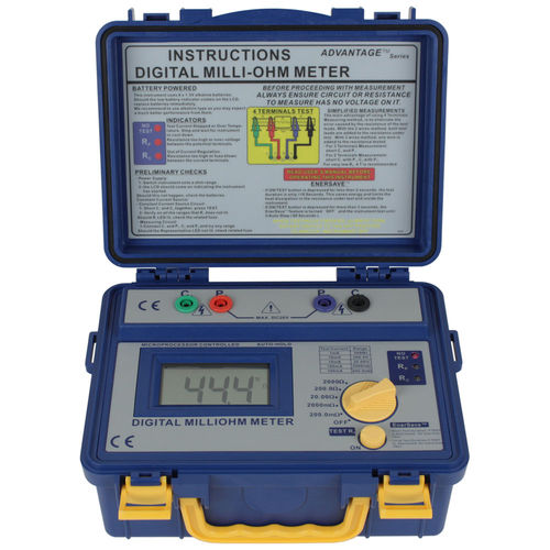 Milliohmmètre numérique - 310  - B&K Precision - portable / sur table / 4 fils