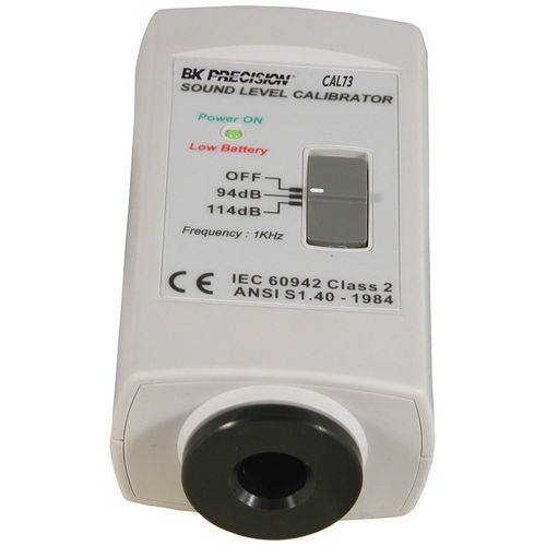 Calibrateur de niveau sonore - CAL73 - B&K Precision - pour sonomètre / portatif