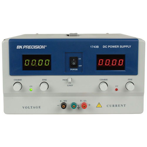 Alimentation électrique de table - 1743B - B&K Precision - AC/DC / régulée / à deux sorties