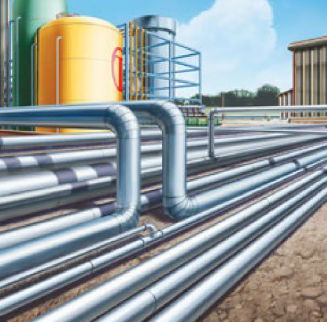 Tuyau rigide pour gaz - HANS-CP - TURALI HOLDING - en acier / sans jonction