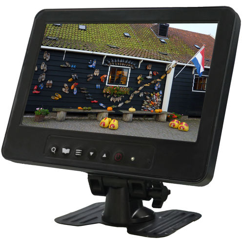 Moniteur de vidéosurveillance - CH-L081AP-4HV-AT - HSINTEK Electronics Co., Ltd - LCD / 8" / 1024 x 600