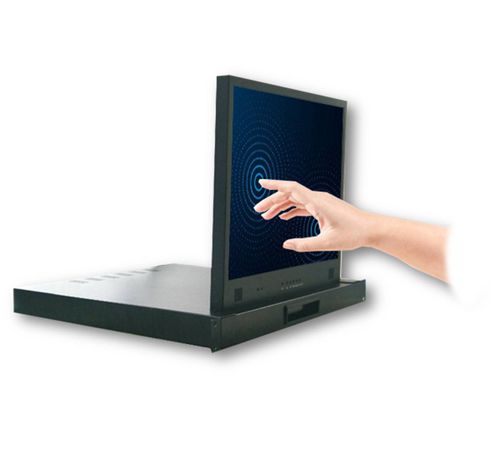 Rack-tiroir écran LCD - HSINTEK Electronics Co., Ltd - 1U