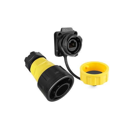 Connecteur de données - YM-24-RJ45 - SHENZHEN LINKO ELECTRIC CO.,LTD - optique / RJ45 / USB