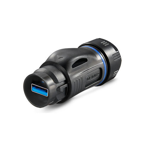 Connecteur de données - BD-24 - SHENZHEN LINKO ELECTRIC CO.,LTD - USB / rond / femelle
