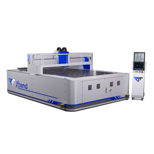 Fraiseuse CNC pour pièce de grande dimension - XTEND - Ronchini Massimo Srl - 3 axes / verticale / pour métaux non ferreux