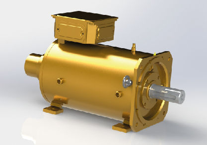 Moteur synchrone - SY4 FLUID 160 - COMER S.r.l. - AC / 400V / IP23