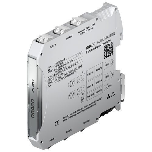 Convertisseur analogique - DN 2050 AG - DRAGO Automation GmbH - numérique / de signal / répartiteur