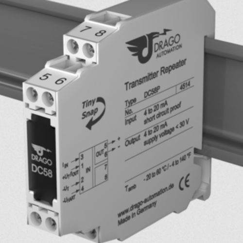 Répéteur de communication - DC 58 P - DRAGO Automation GmbH - de courant / isolé