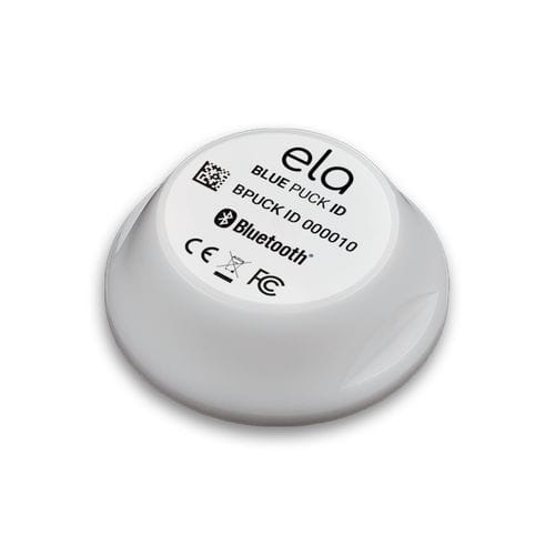 Tag d'identification - Blue PUCK ID - ELA Innovation S.A - NFC / en POM / de transport
