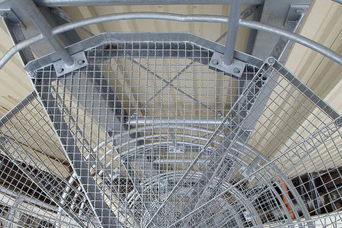 Escalier en colimaçon - Meiser - métallique