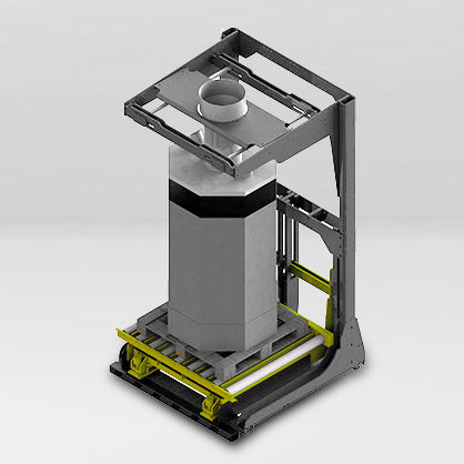Système de remplissage pour granules - Octabin - GREIF-VELOX Maschinenfabrik GmbH - pour pellets / pour l'industrie chimique