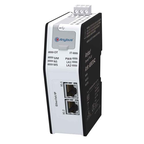 Module de communication PROFIBUS - AB9078-C - HMS Industrial Networks GmbH - ProfiNet / EtherNet/IP / 2 ports