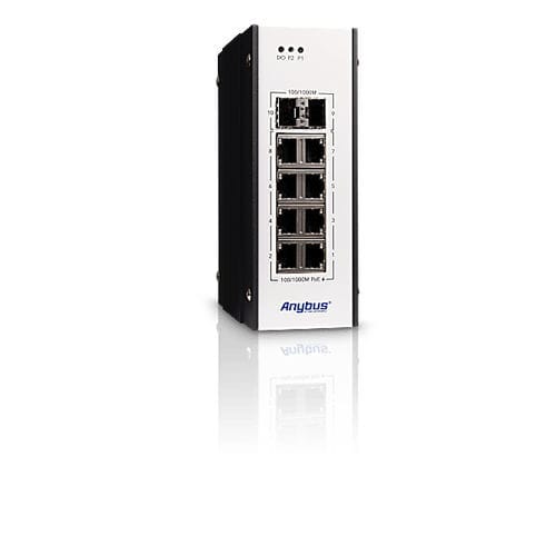 Commutateur Ethernet administrable - AWB5005-B - HMS Industrial Networks GmbH - 10 ports / Gigabit Ethernet / de niveau 2