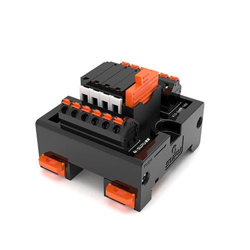 Module relais DC - X1S-04PP-1AU - Ningbo SUPU Electronics Co., Ltd. - AC / de commutation / sur rail DIN