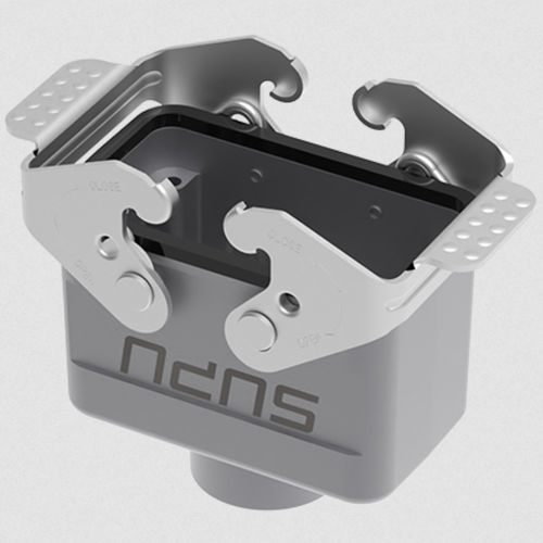 Capot de connecteur IP65 - S10B-CC-2L.M-PG16 - Ningbo SUPU Electronics Co., Ltd. - pour usage intensif / en métal