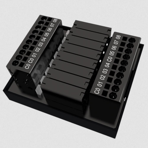 Module relais DC - XF1T-08SS-1AU - Ningbo SUPU Electronics Co., Ltd. - à montage sur rail DIN