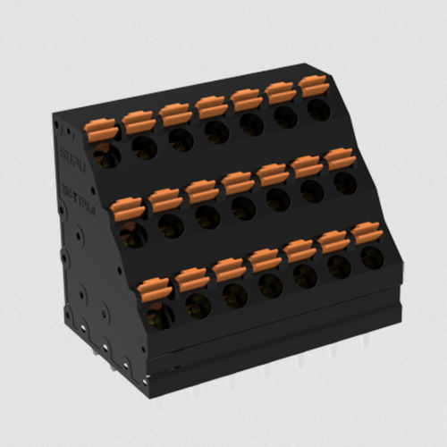 Bloc de jonction pour PCB - MC-TTP5.0AXXP-BK-0001 - Ningbo SUPU Electronics Co., Ltd. - à ressort / push-in / en cuivre