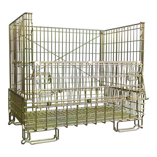 Caisse-palette pour bouteilles de champagne - MARK082124 - Italiana Contenitori Srl - en métal / de transport / de manutention