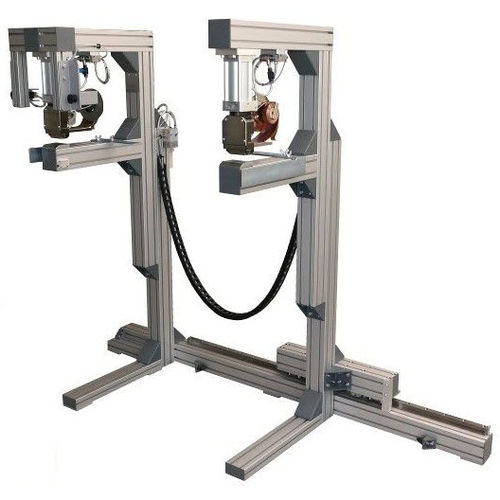 Machine à agrafer pneumatique - SGR 2 / QE - MEZGER Heftsysteme - pour carton / à 2 têtes / avec bras d'agrafage