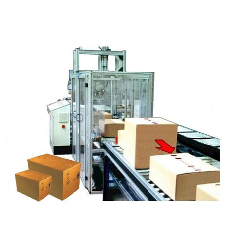 Machine à agrafer pour carton - A03  - MEZGER Heftsysteme - à 4 têtes / pour les fonds de caisses carton / automatique