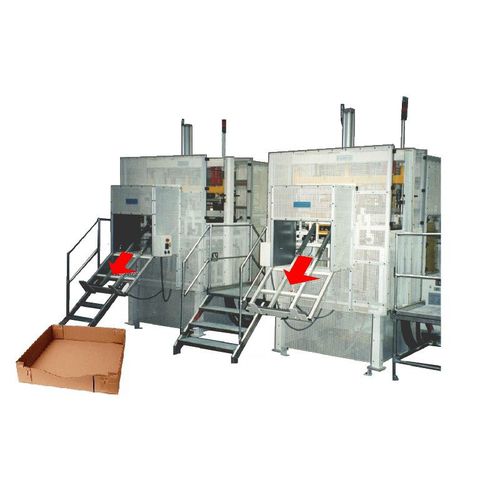 Machine à agrafer pneumatique - B02  - MEZGER Heftsysteme - pour carton / à 4 têtes / automatique