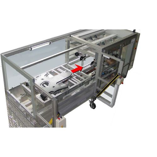 Machine à agrafer pneumatique - D01  - MEZGER Heftsysteme - pour tôle d'aluminium / à 10 têtes / semi-automatique