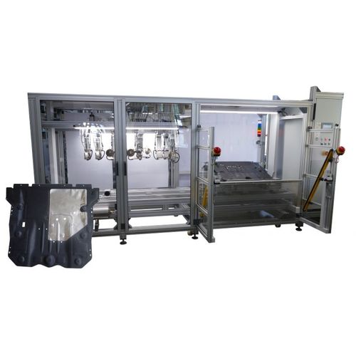 Machine à agrafer pneumatique - D07  - MEZGER Heftsysteme - pour tôle d'aluminium / à 10 têtes / automatique