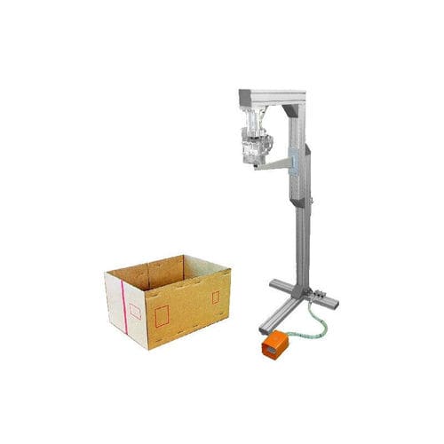 Machine à agrafer pneumatique - SGR 1 / QE - MEZGER Heftsysteme - à pédale / de table / à 1 tête